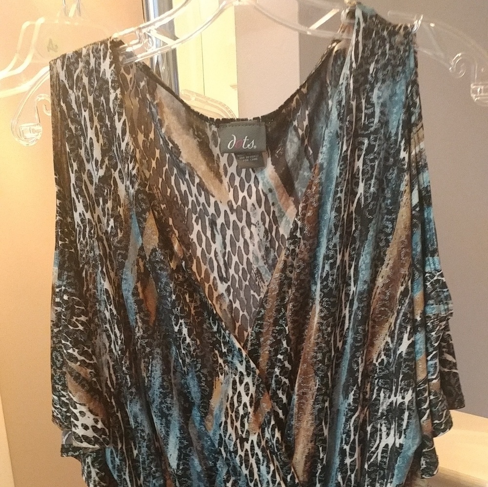 Cold shoulder blouse